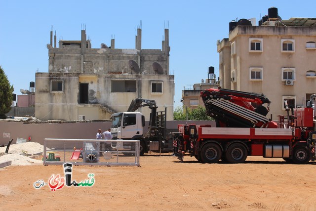 فيديو: مبروك .. وارتفعت الاعمدة في الملعب الشرقي وارتفع البنيان ورئيس البلدية عادل بدير نحن على الموعد ان شاء الله 